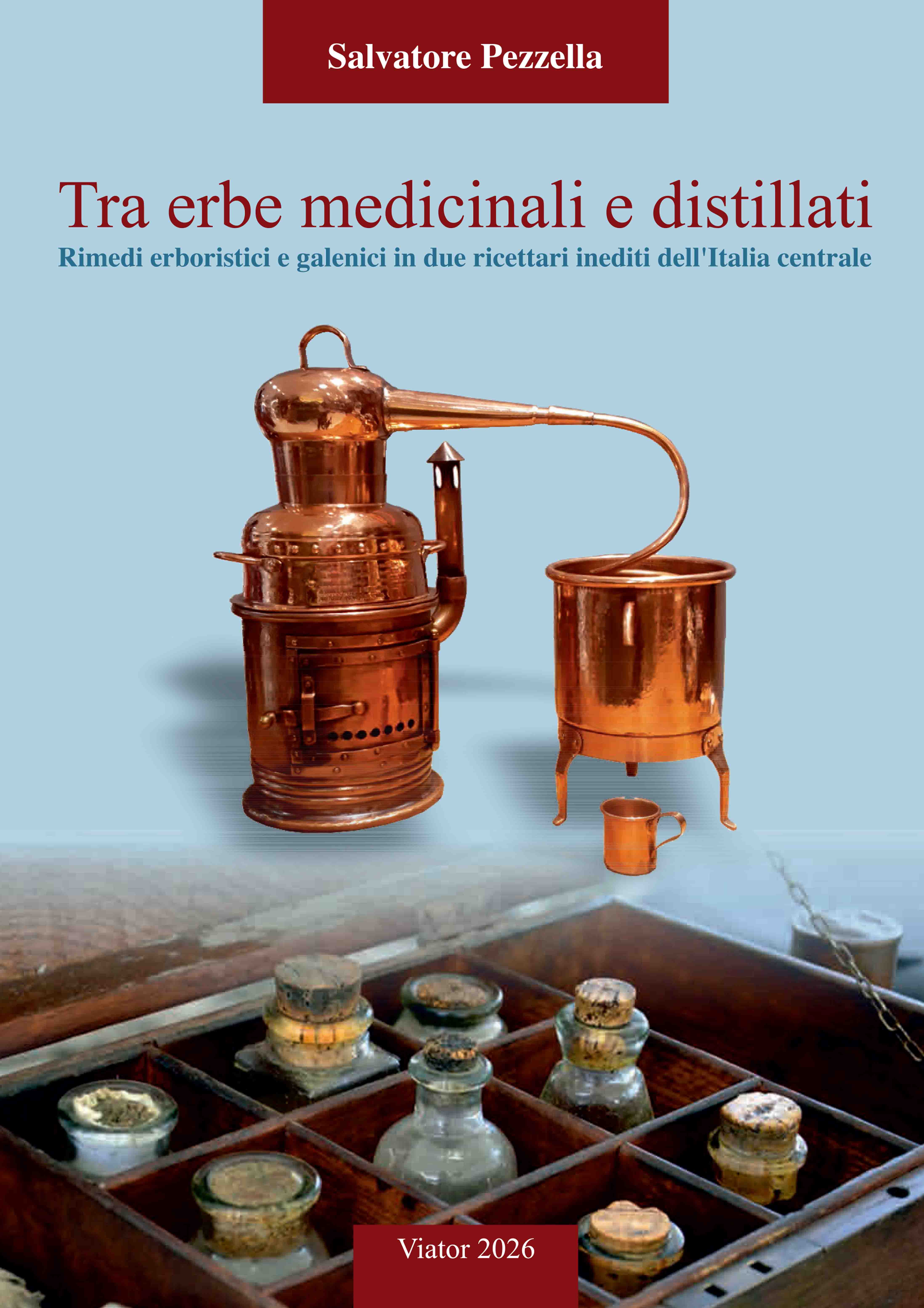 Copertina del libro Tra erbe medicinali e dinstillati